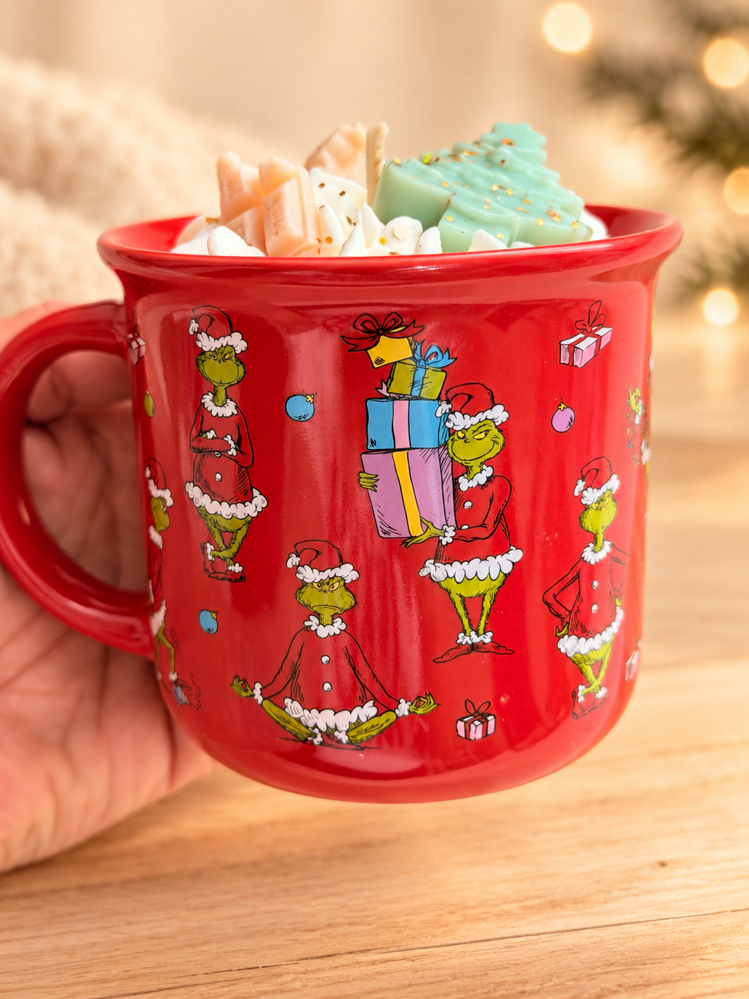Delizie di Luna – Tazza Grinch Rossa
