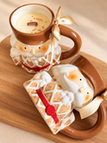 Schiaccianoci di Natale – Candela in tazza di ceramica
